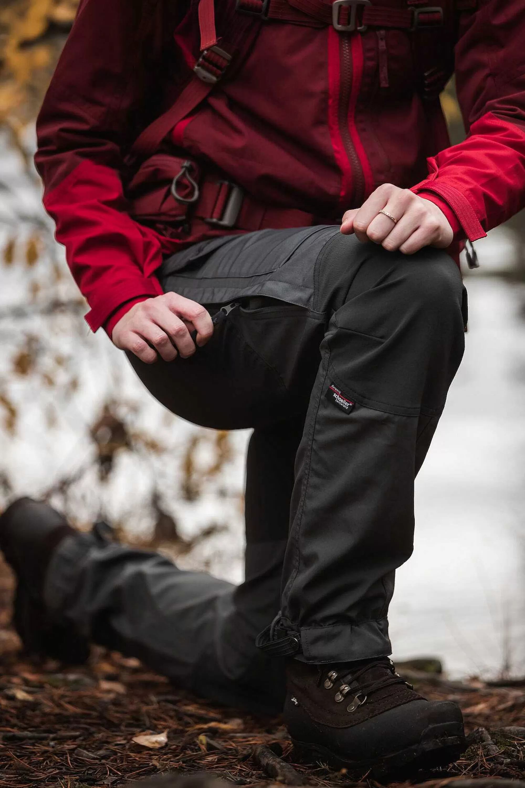 Lundhags Bukser Og Tights>Autentiske Ii Stretch Hybrid Turbukser Kvinner
