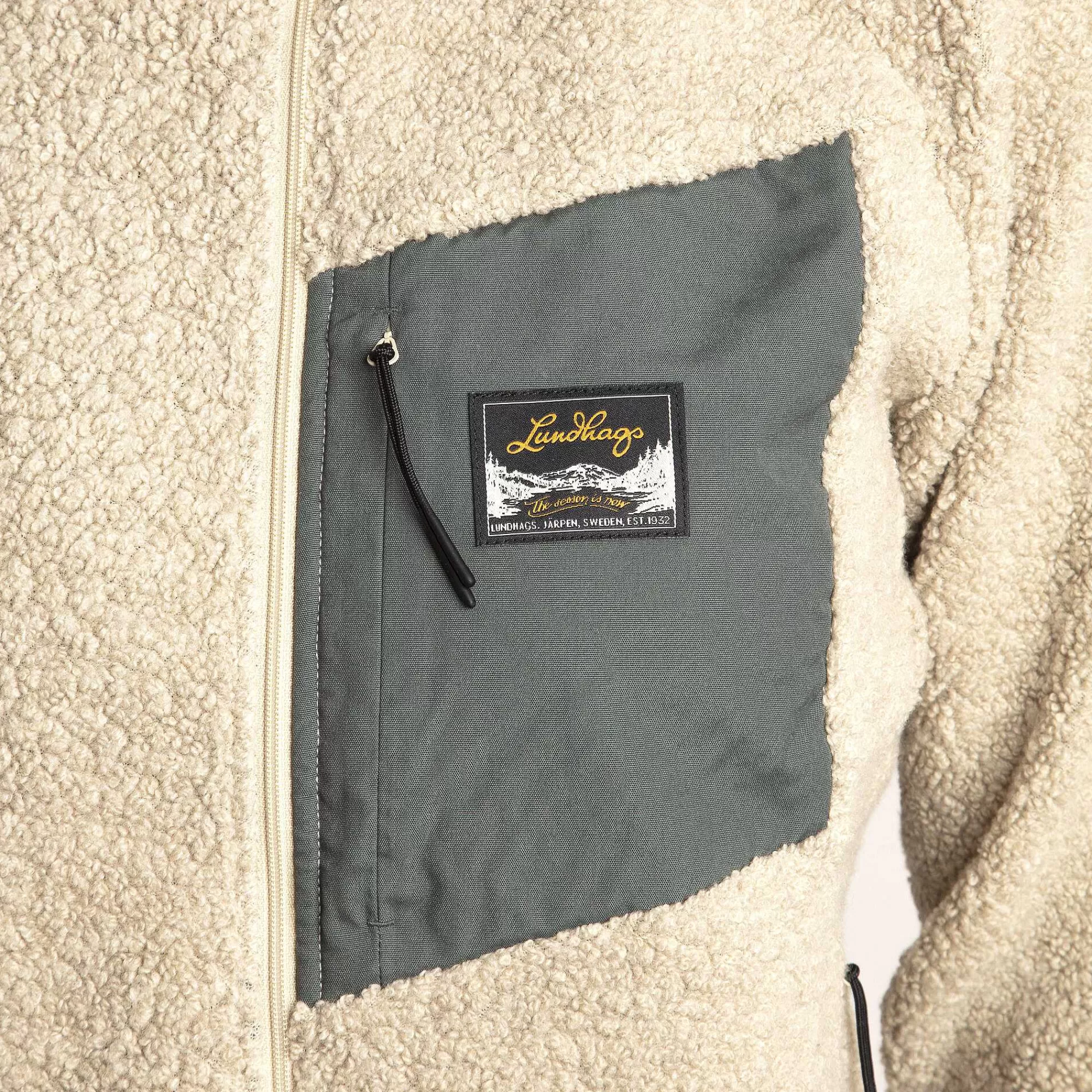 Lundhags Gensere>Flok Pile Ull Fleece Dame