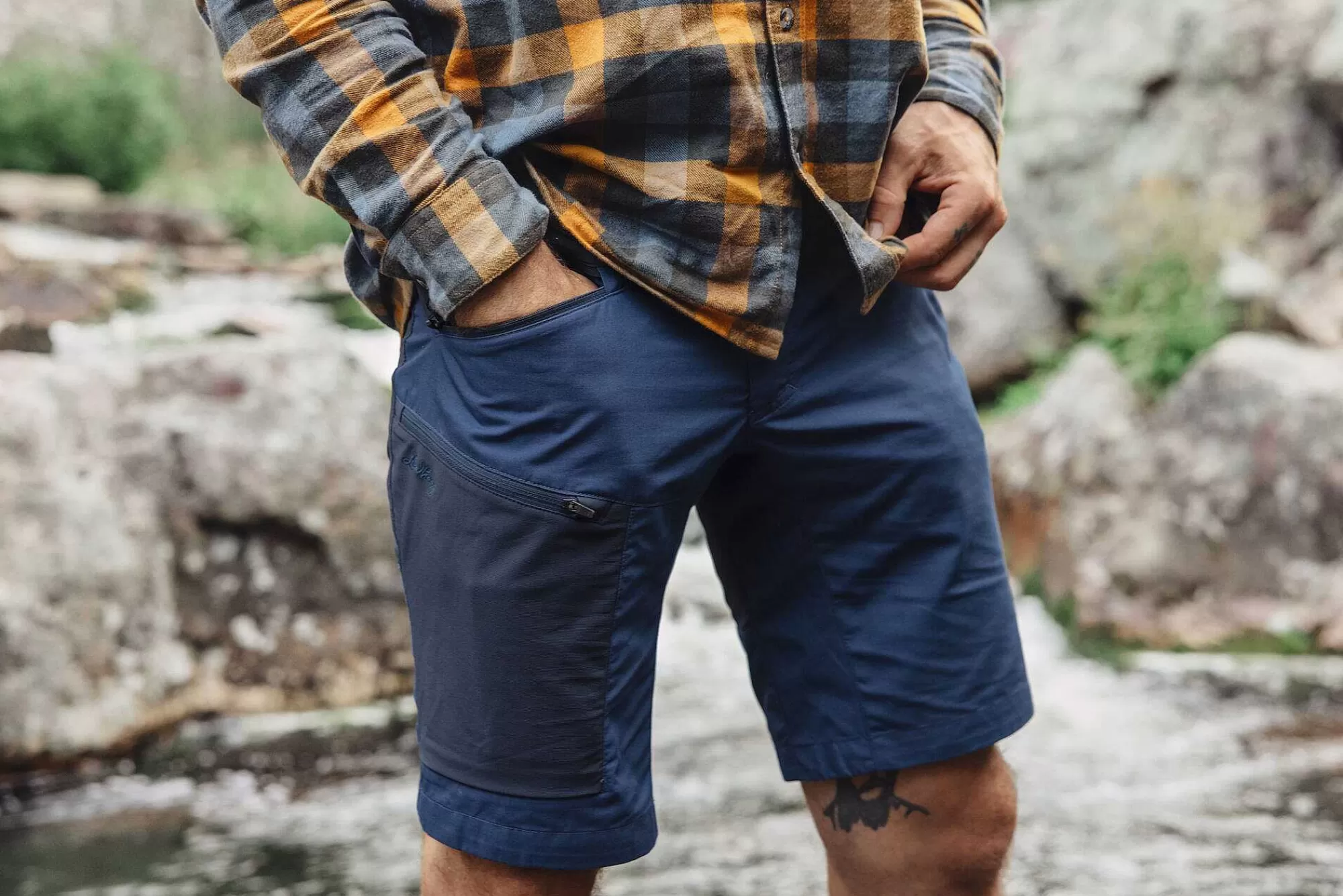 Lundhags Shorts>Makke Light Stretch Hybrid Walking Shorts Herre