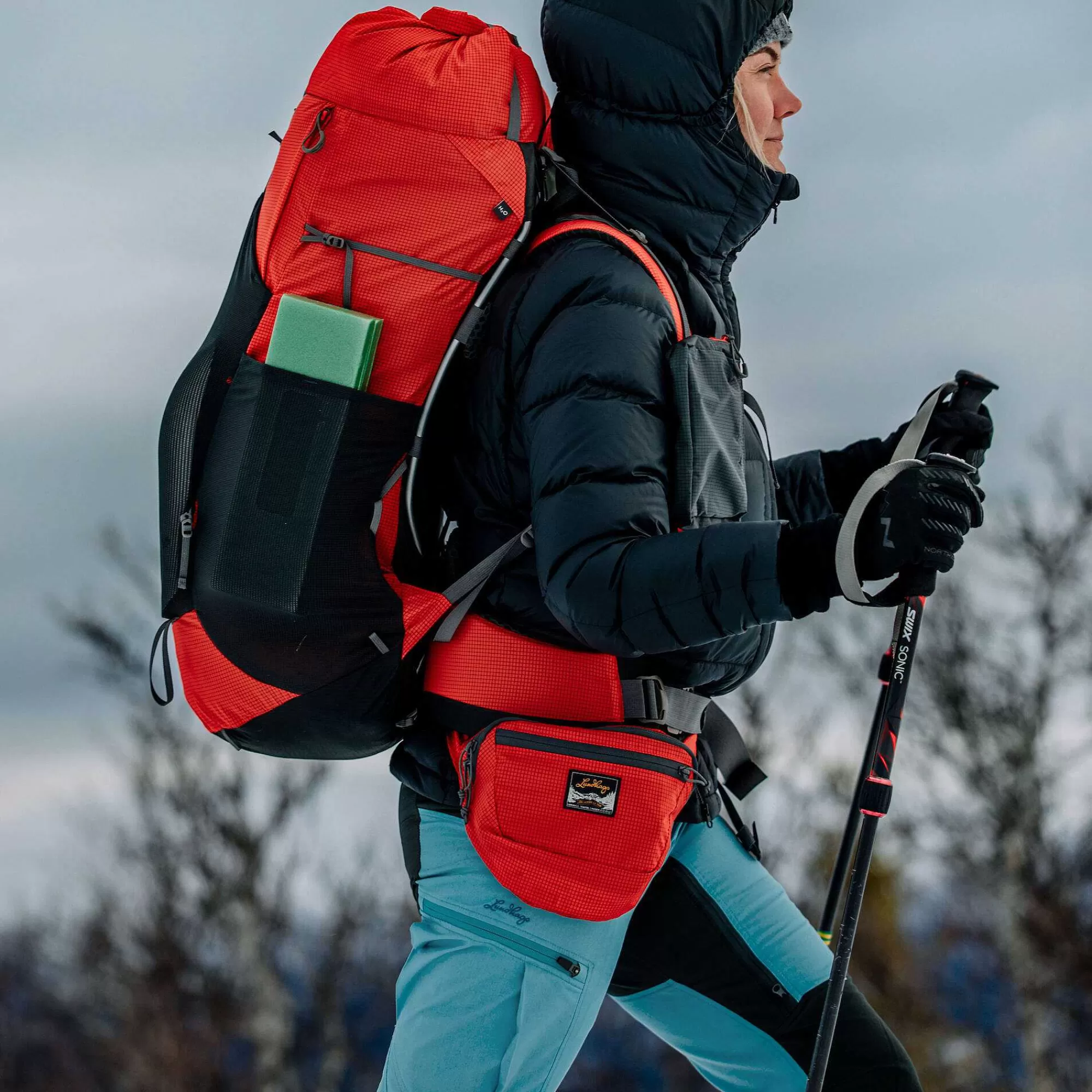 Lundhags Trekking Ryggsekker>Padje Light 60 L Vanlig Kort Tursekk
