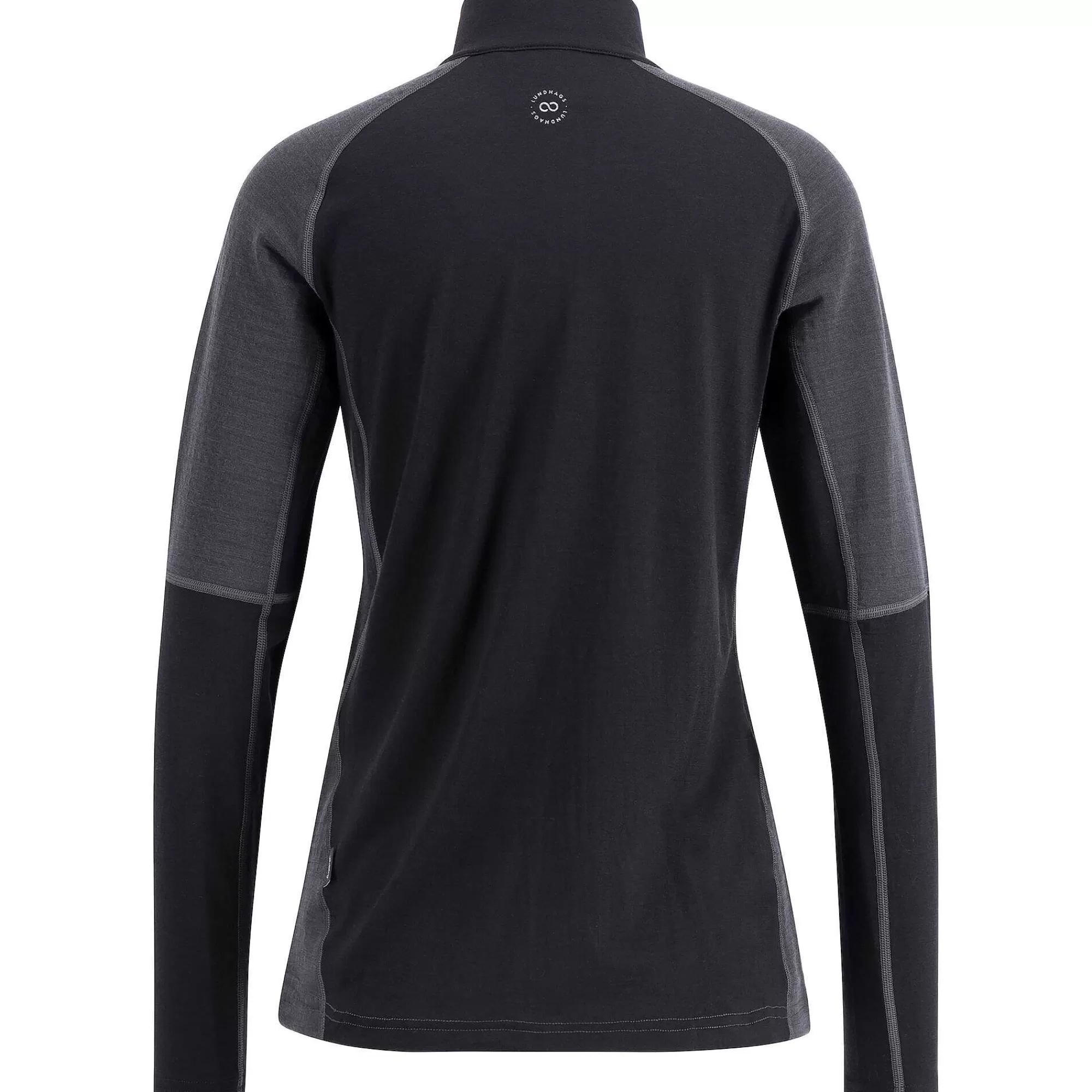Lundhags Grunnlag>Prime Merino Wool Half Zip Baselayer Topp Dame