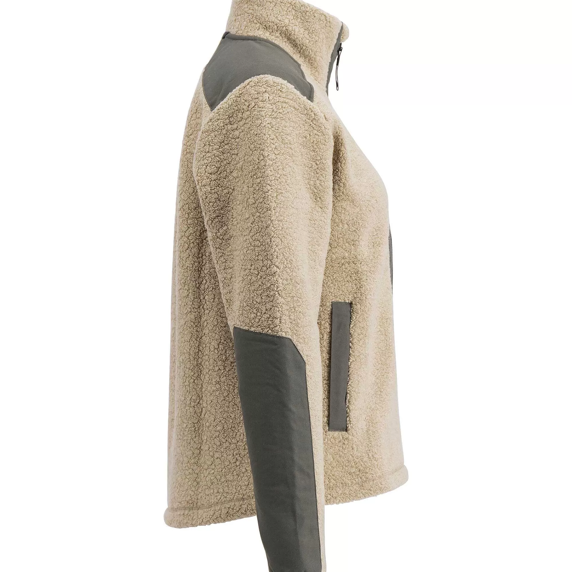 Lundhags Gensere>Saruk Pile Wool Full Zip Mellomlag Dame